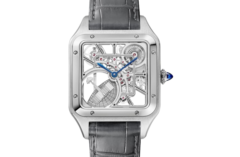 Cartier Santos-dumont skeleton watches