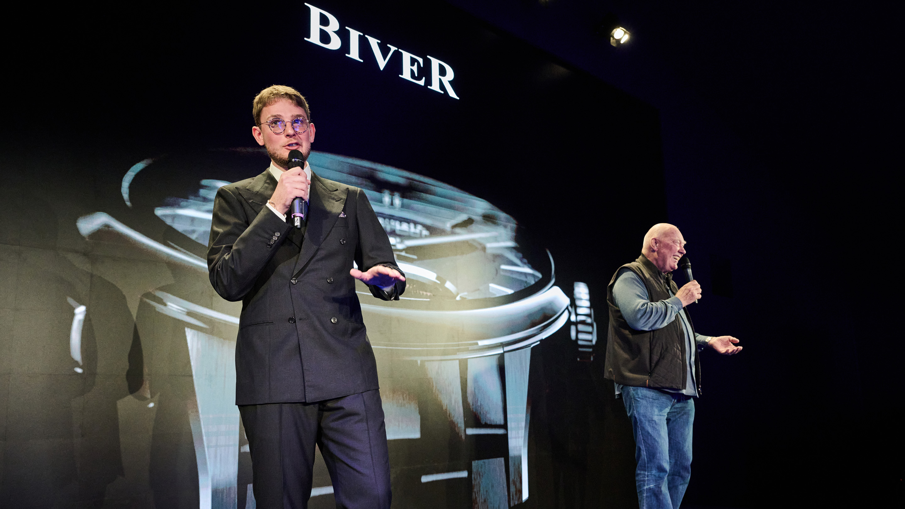 Pierre Biver and Jean-Claude Biver