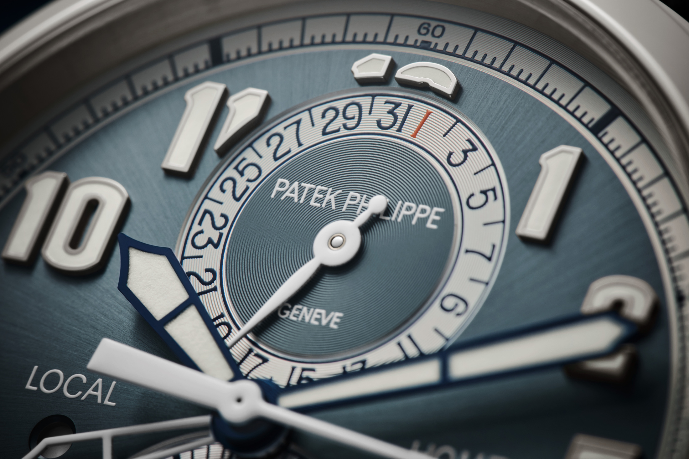 Patek Pilot Travel Time Chronograph watch