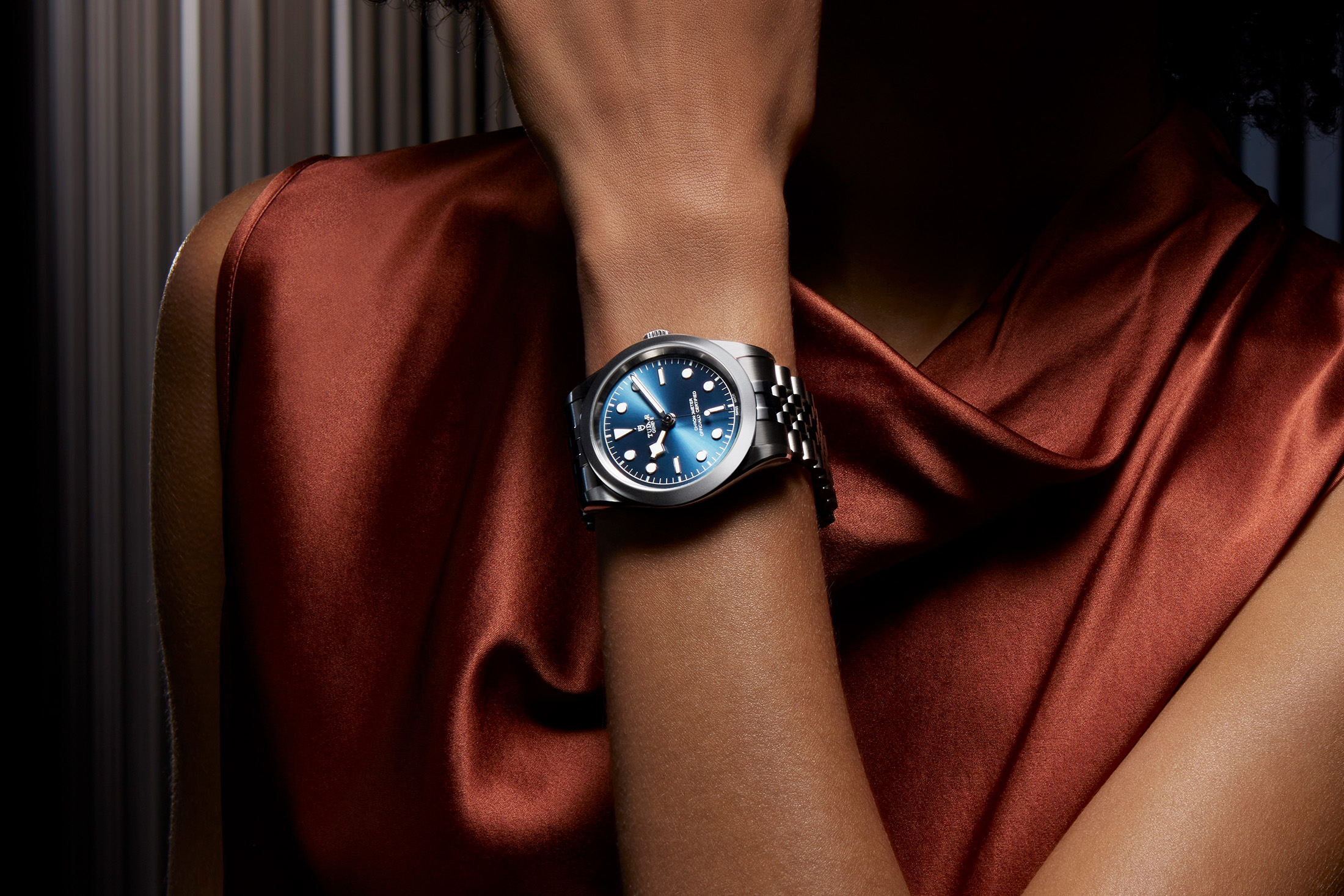 チューダー　ブラックベイのリストショット