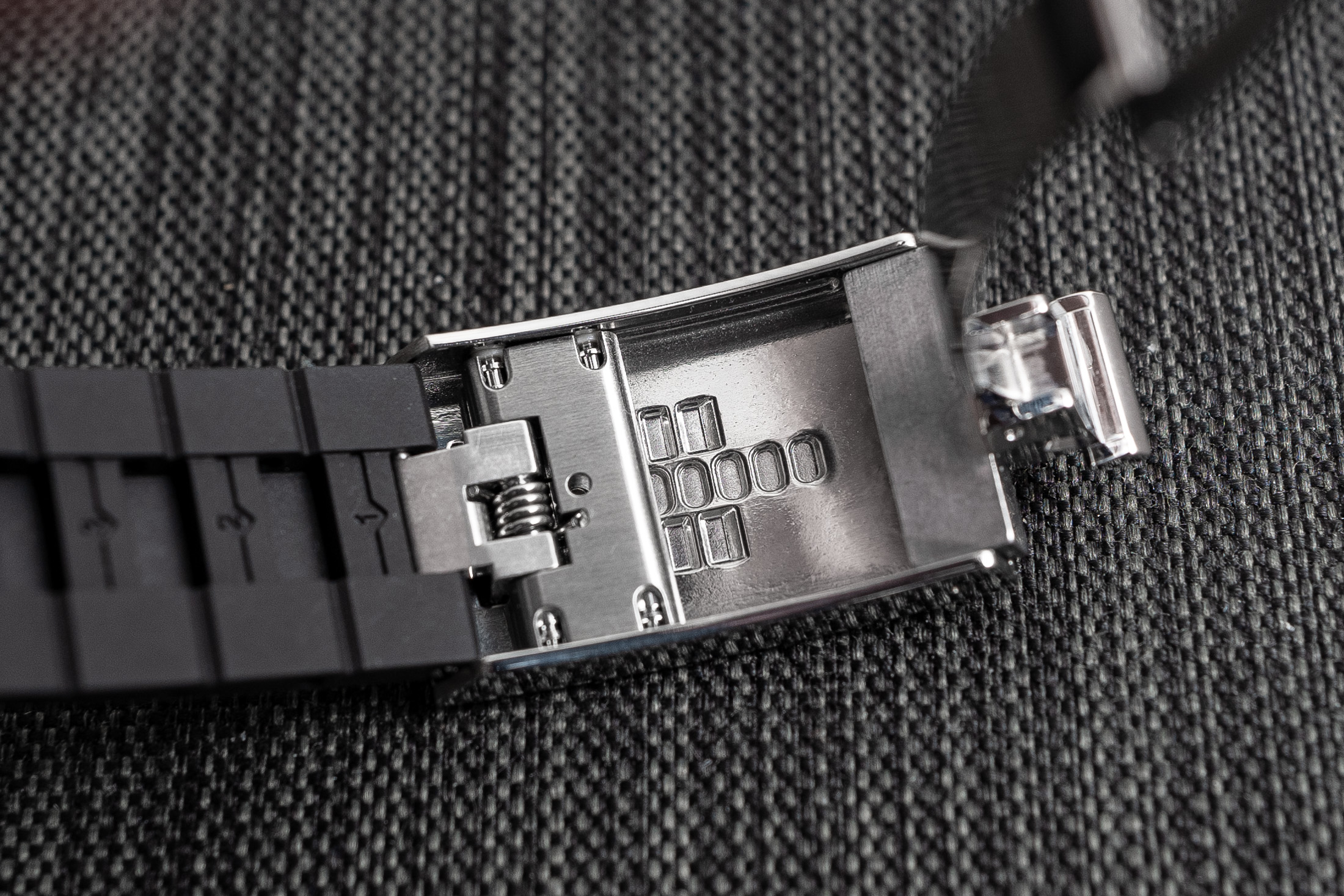 t-fit in rubber strap clasp