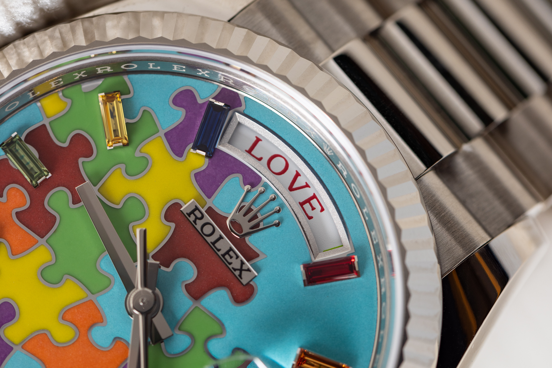 オイスター パーペチュアル 　デイデイト 36の曜日窓