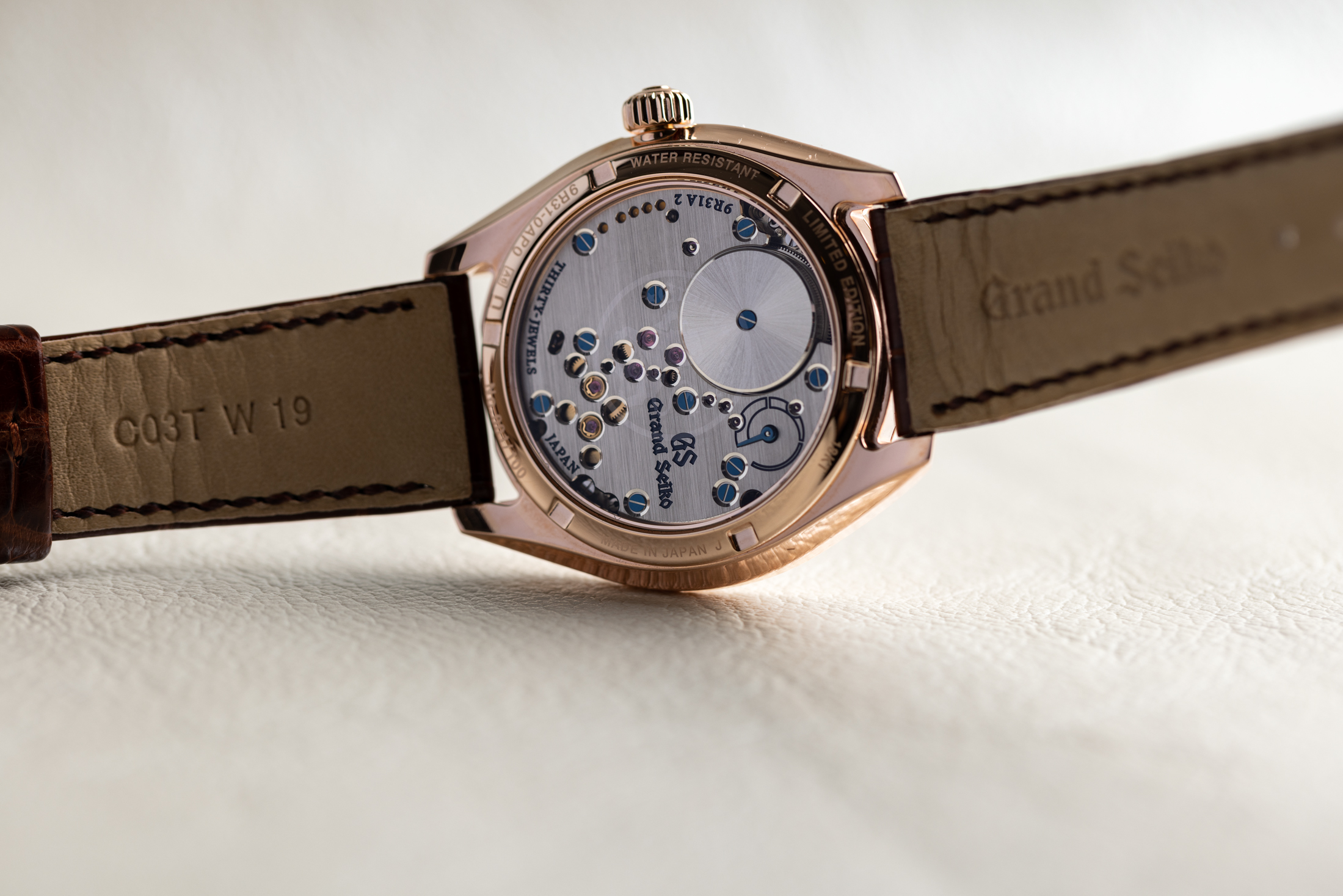 Rose Gold Grand Seiko sbgy026