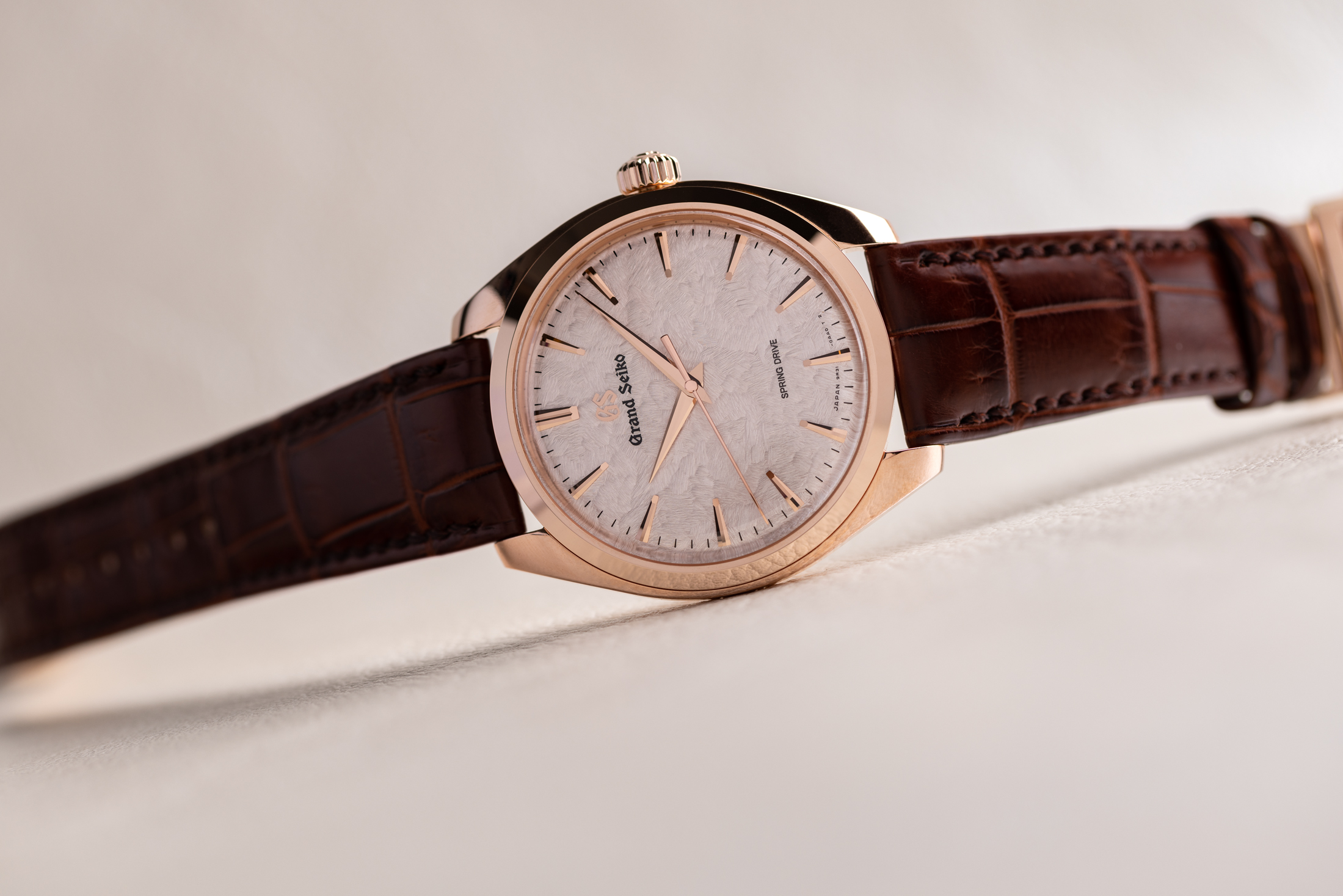 Rose Gold Grand Seiko ‘Hana-ikada’