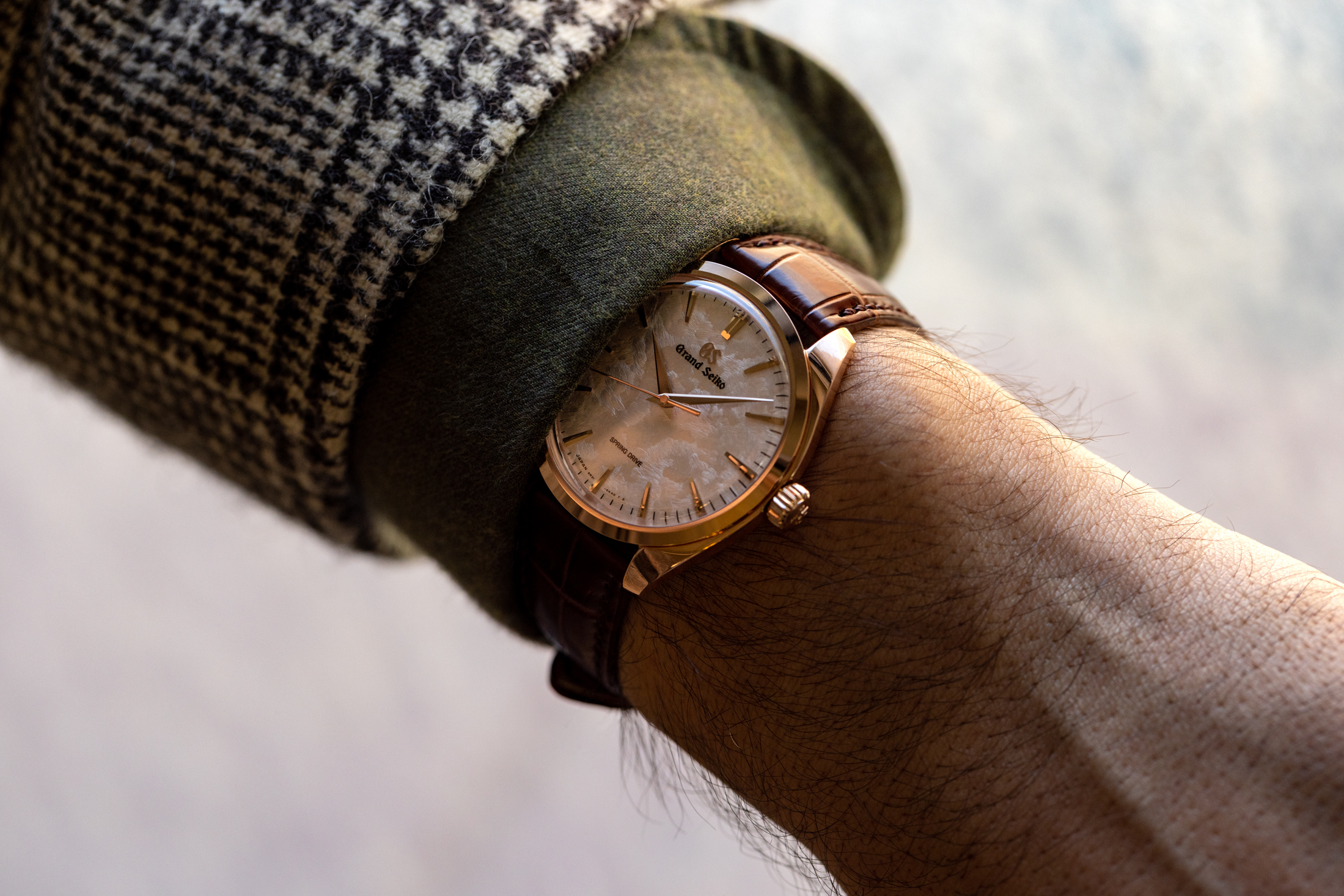 Grand Seiko sbgy026 wristshot