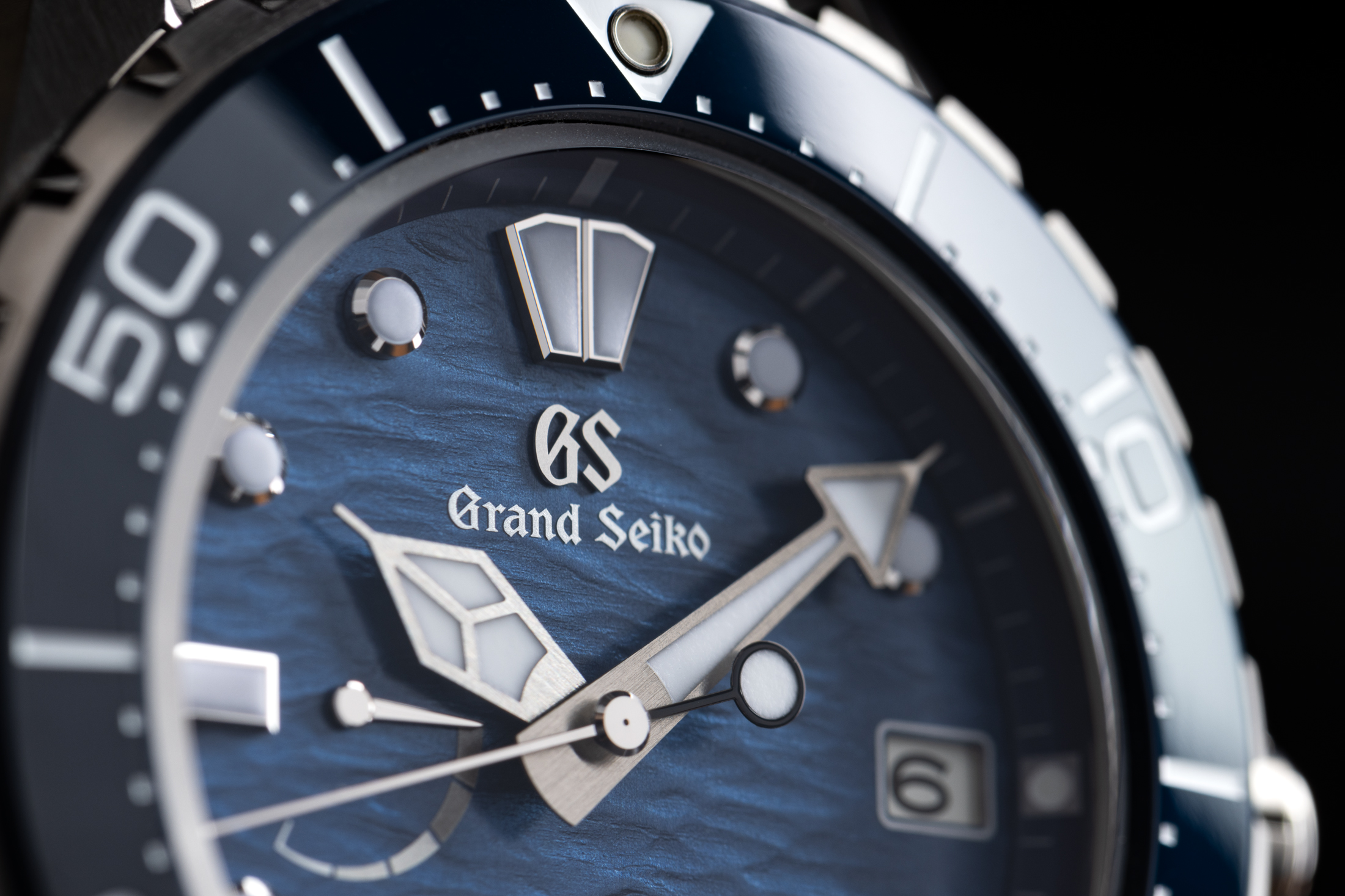 グランドセイコー　エボリューション9 コレクション スプリングドライブ 5Daysのダイヤルアップ