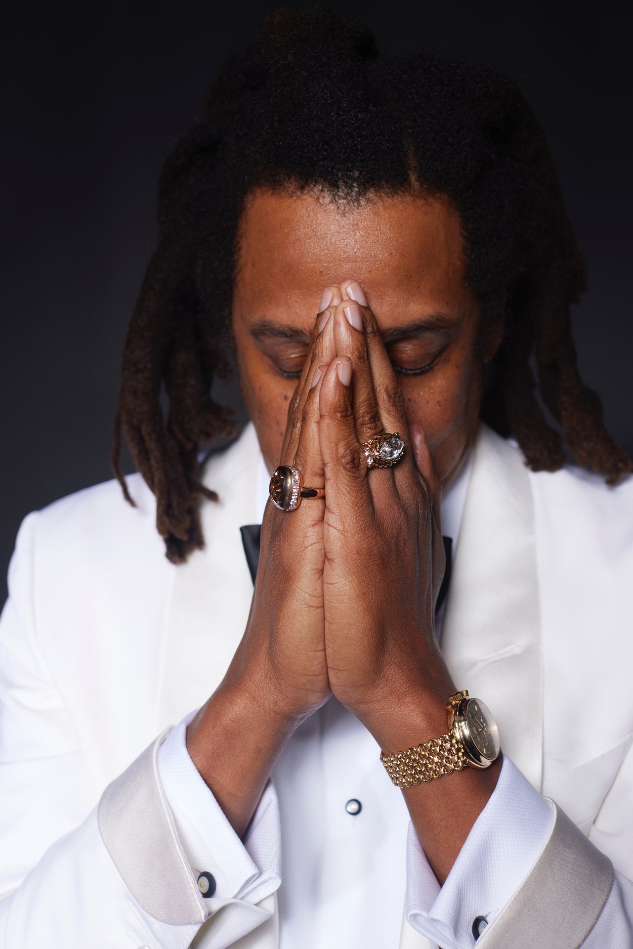 Jay-Z wearing a Patek 2499/101J