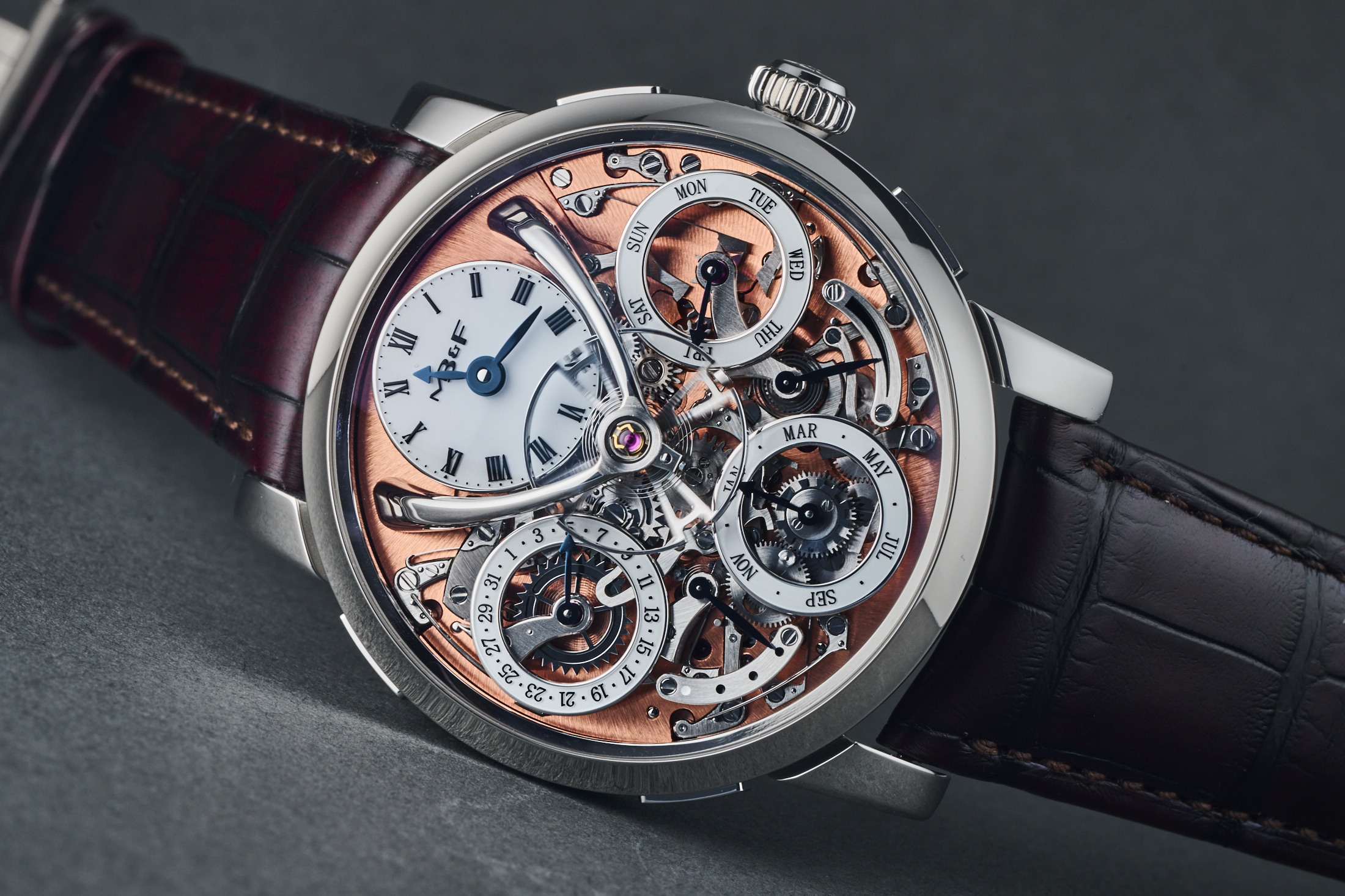 MB&F Legacy Machine Perpetual Calendar in steel