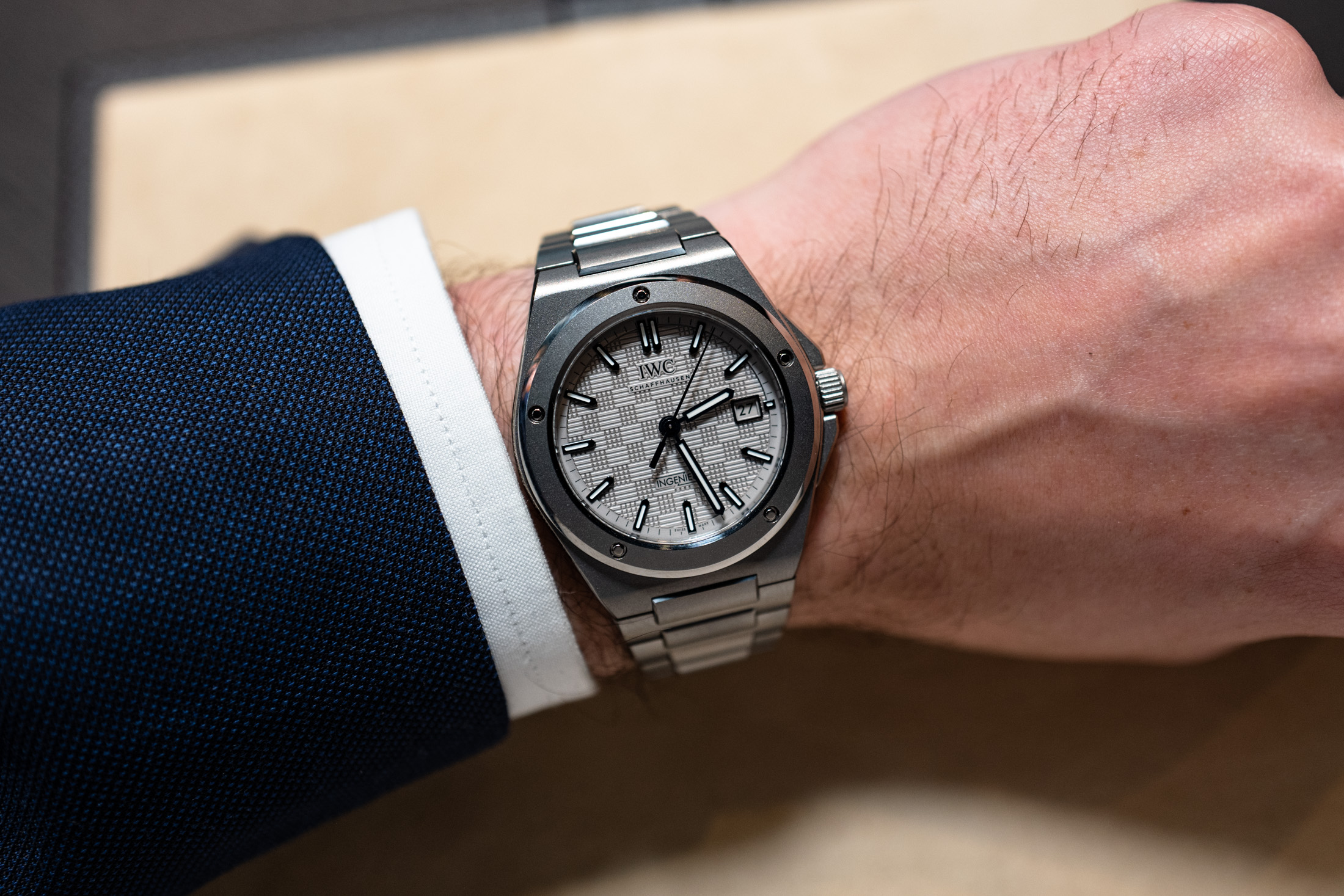 iwc Ingenieur on wrist