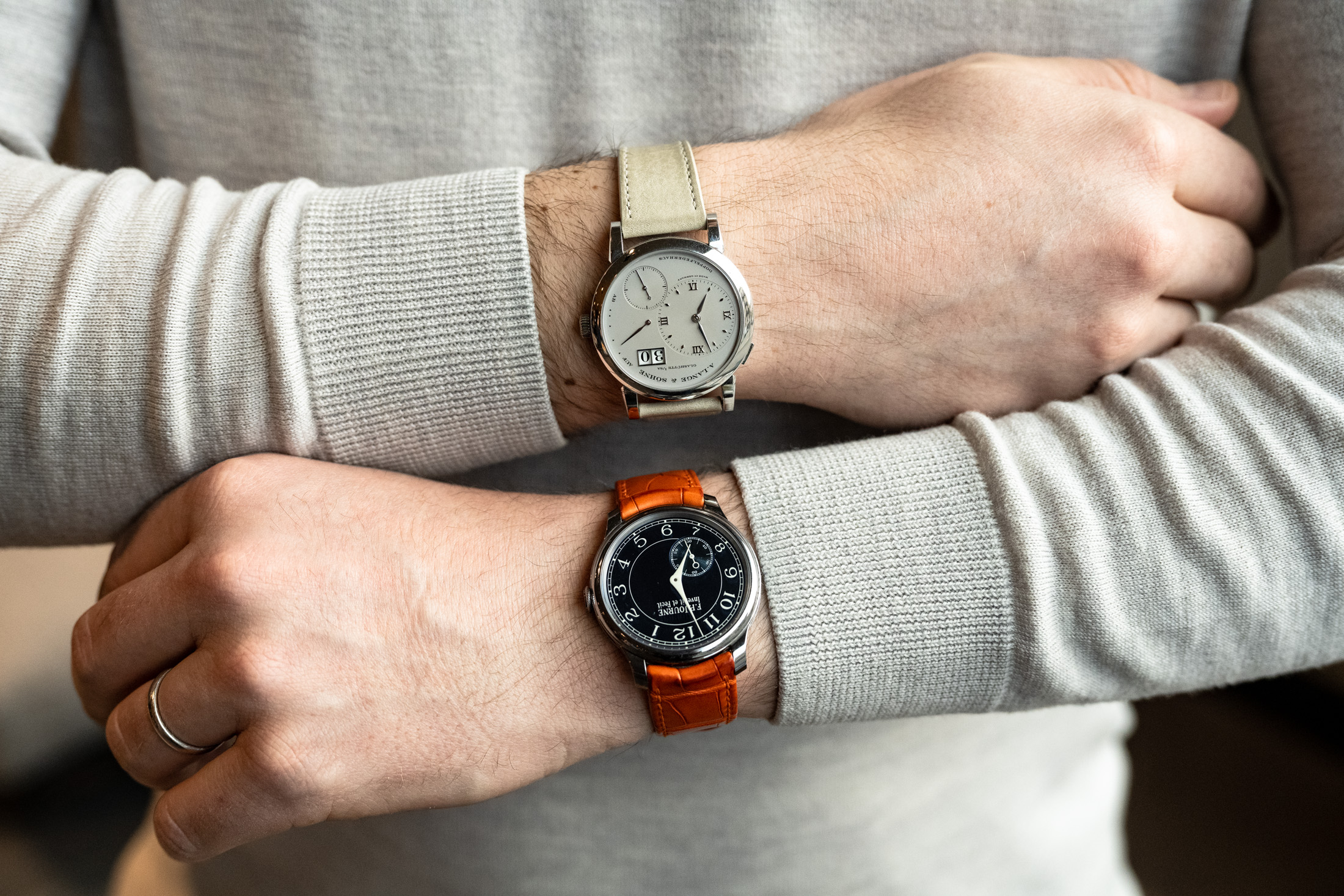 F.P.ジュルヌとランゲのダブルリスティング