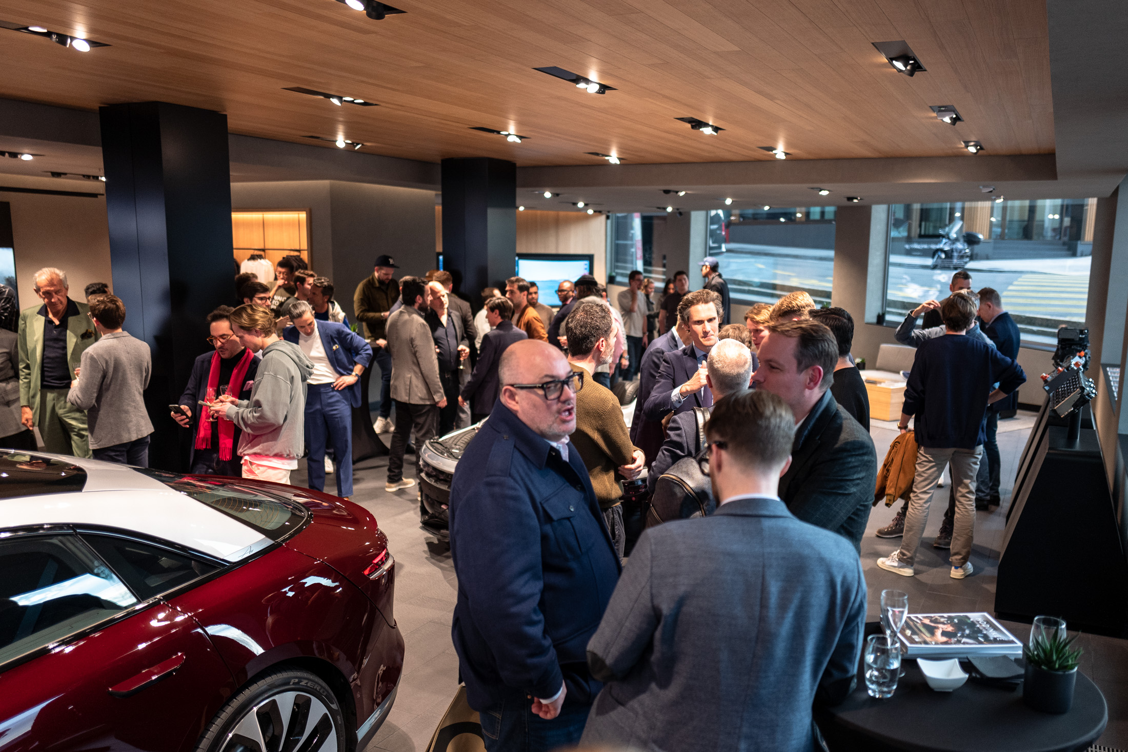 people at the lucid event