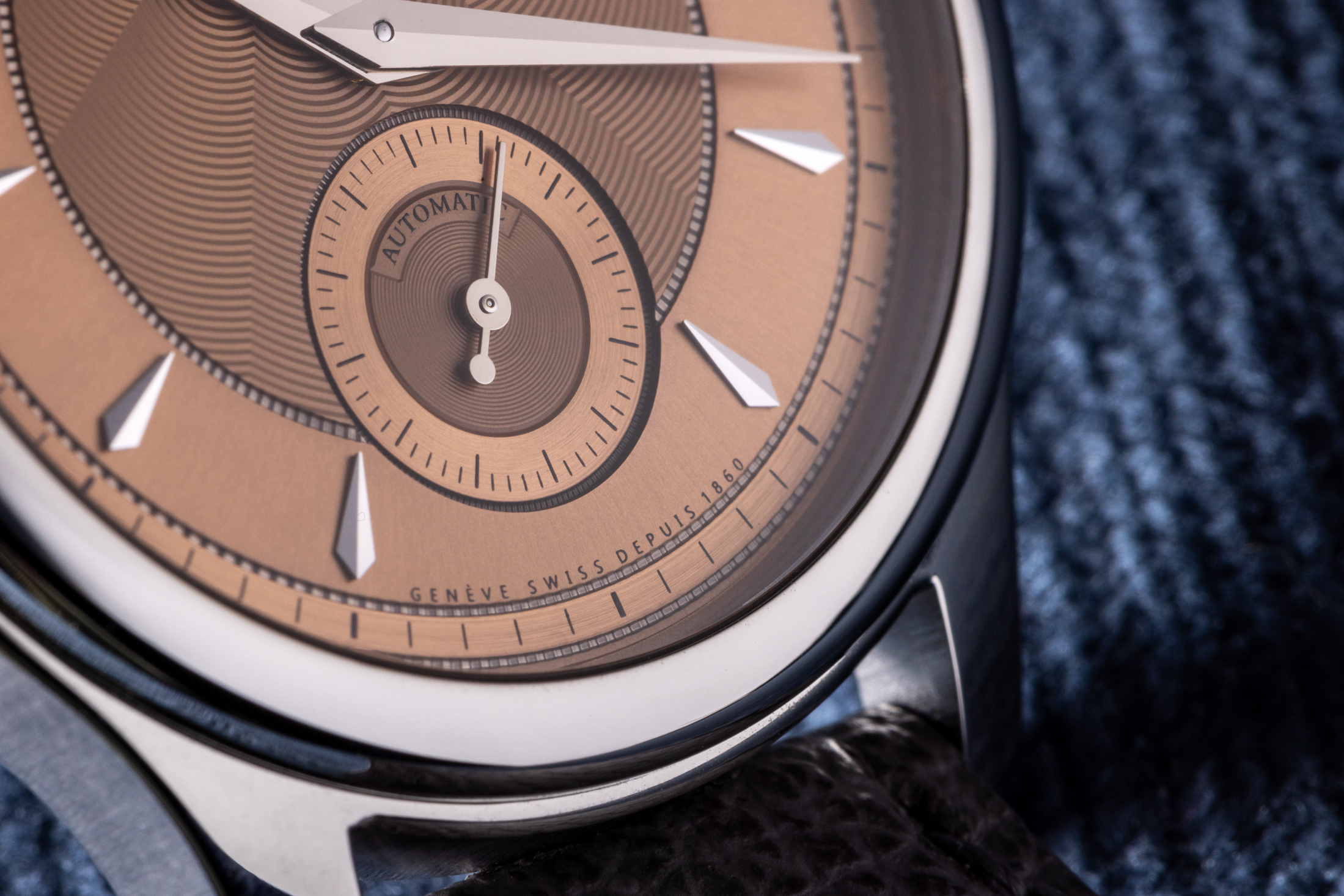 ショパール　ルーセントスティール™製L.U.C 1860のスモールセコンド