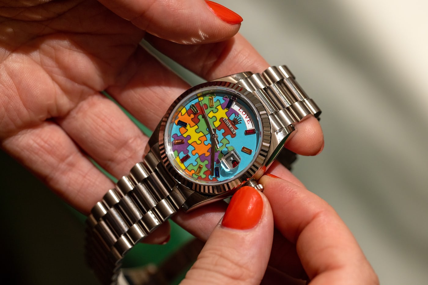 ロレックス　“絵文字”デイデイト 