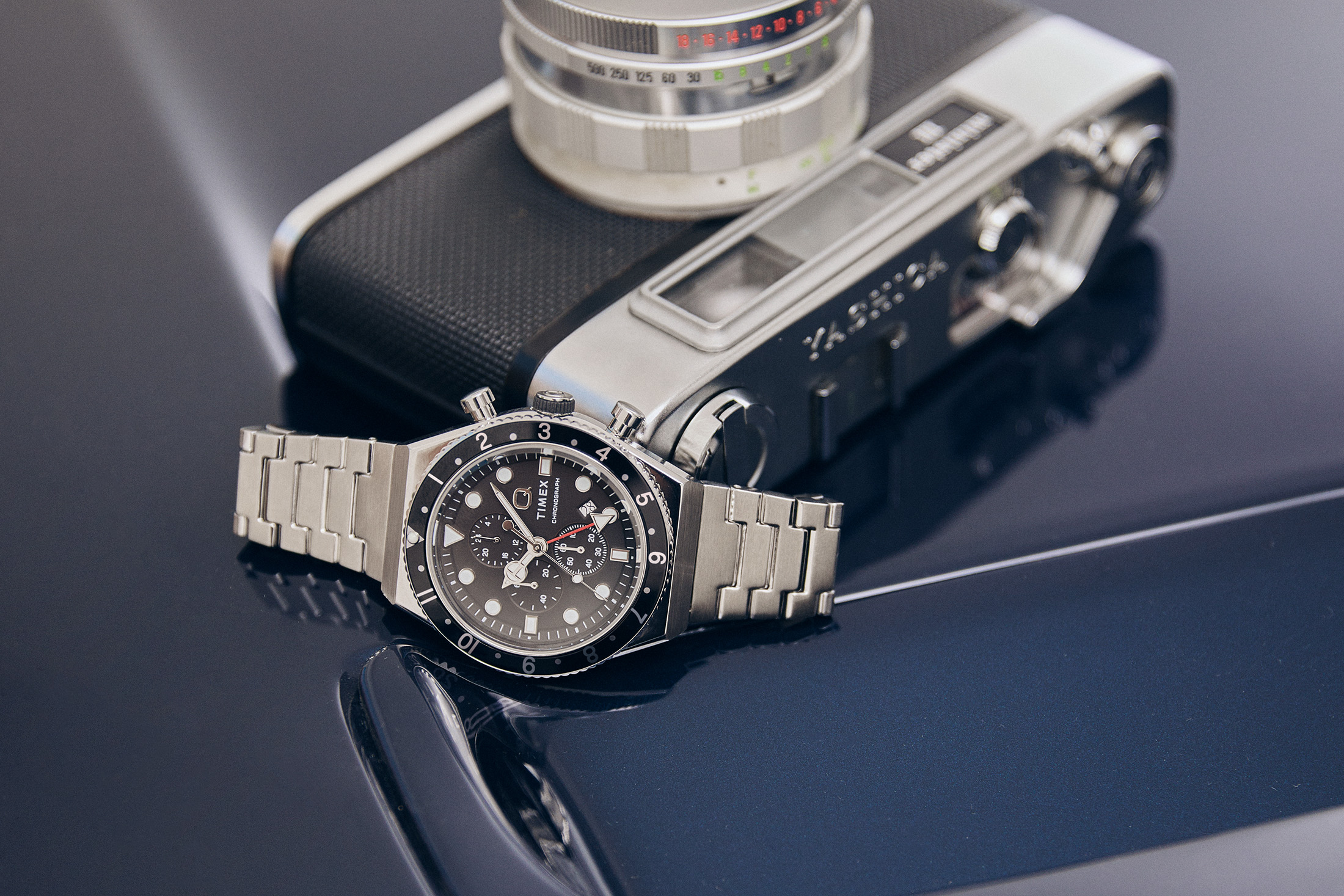 タイメックスから、Q タイメックスの3タイムゾーン クロノグラフが登場？