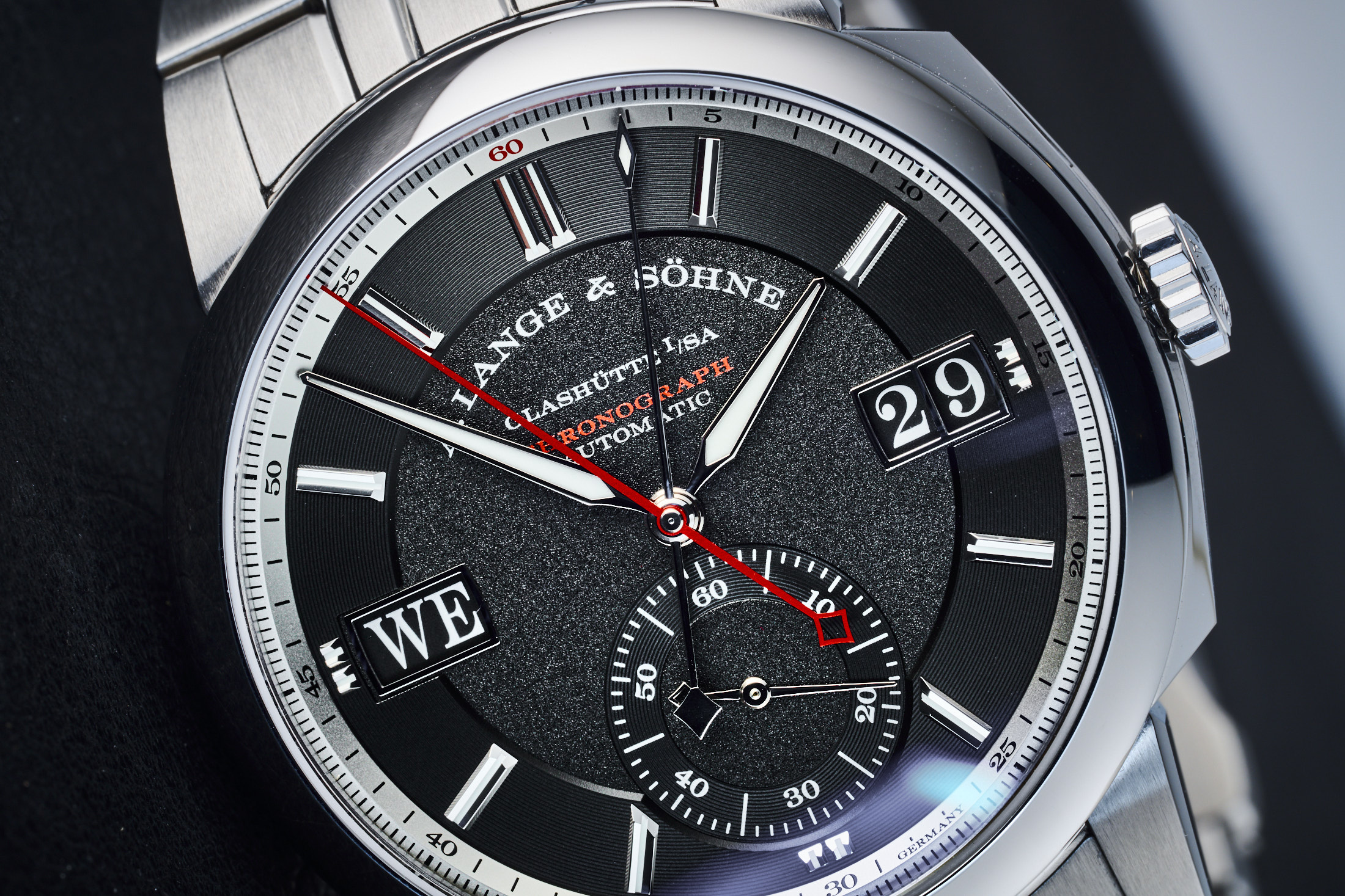 A.ランゲ＆ゾーネ　オデュッセウス・クログラフの文字盤