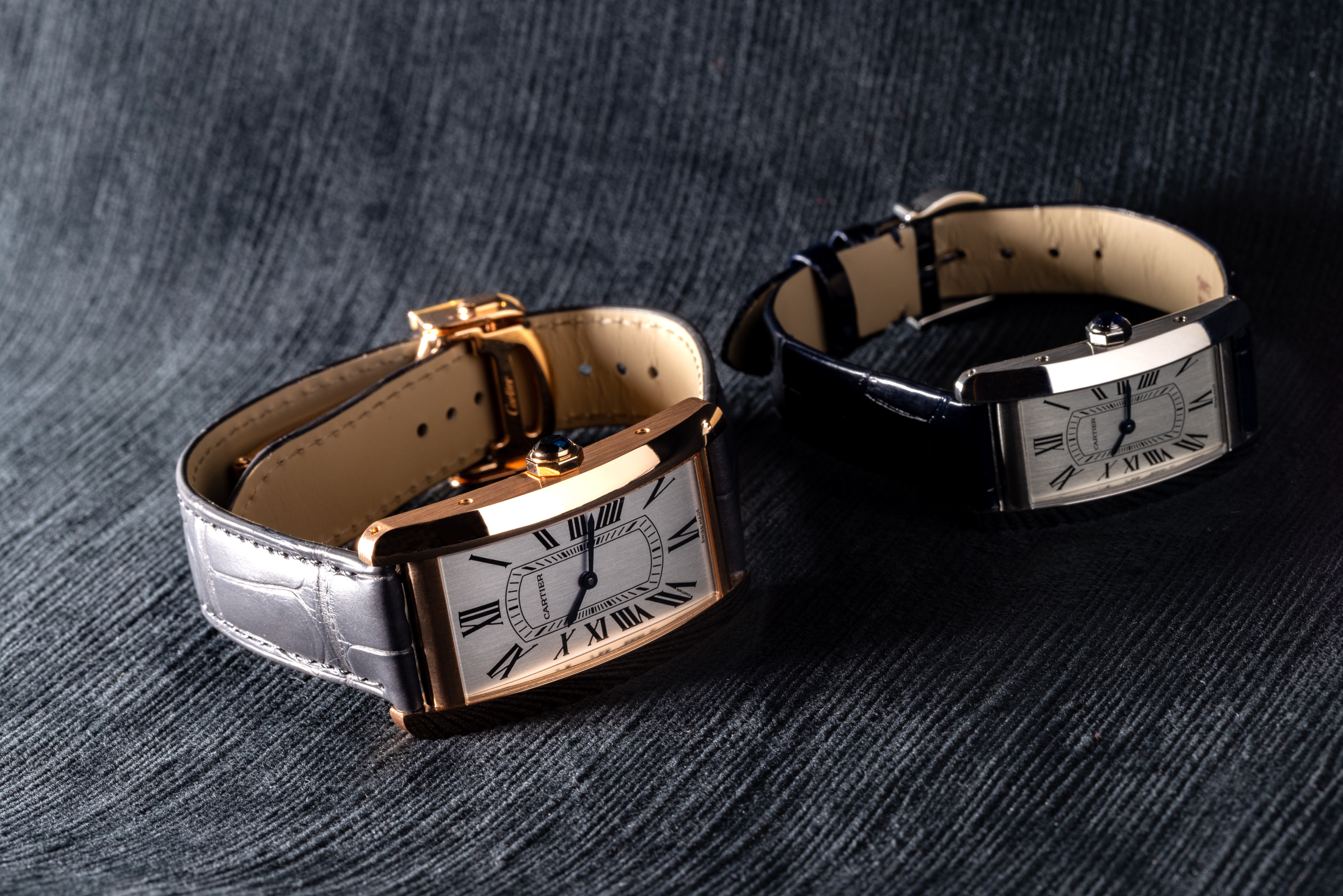 カルティエ「タンク アメリカン」のRGモデルとSSモデル