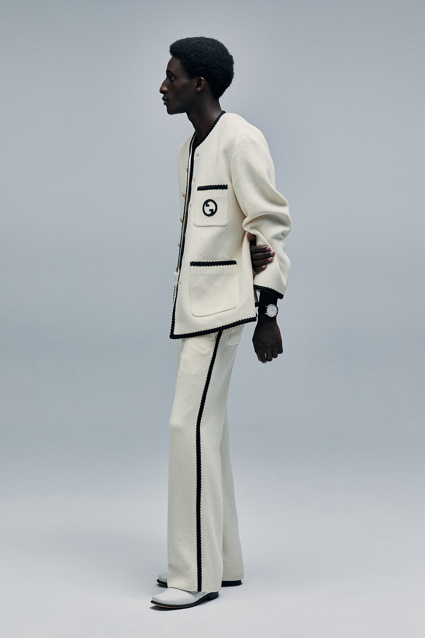 Gucci suit w/ VC Patrimony 