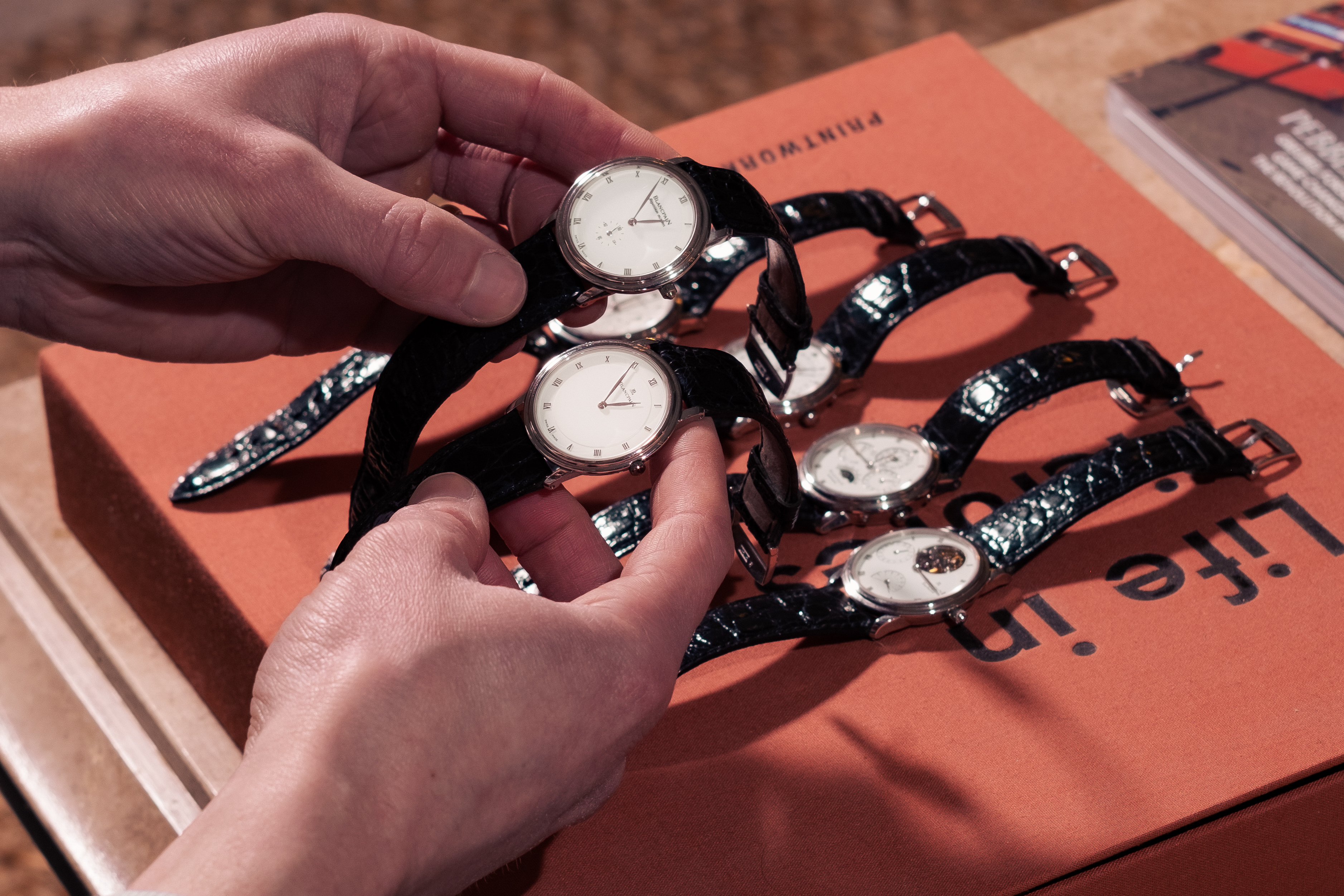 blancpain six masterpieces set platinum