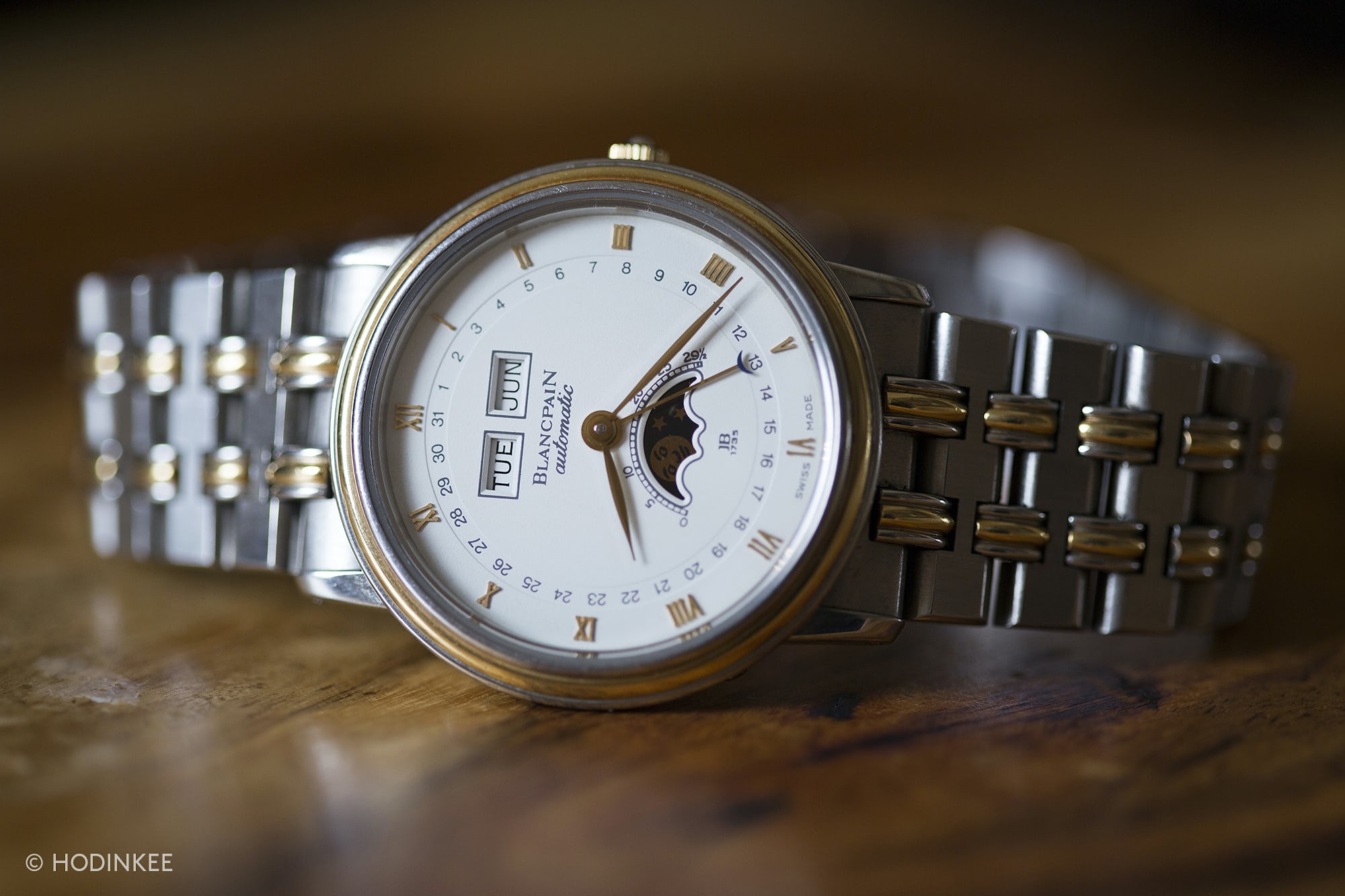 Blancpain complete calendar moonphase 6595