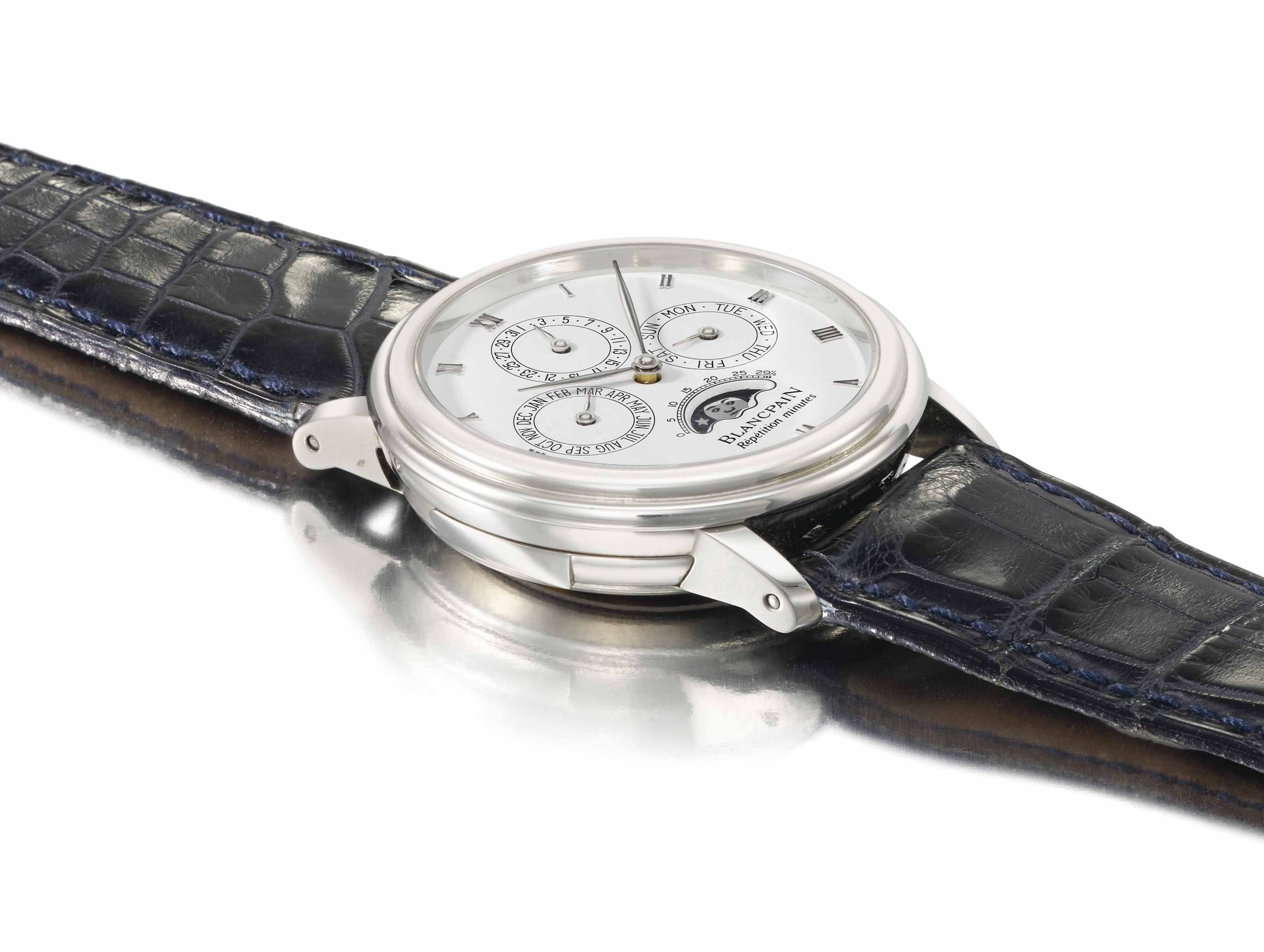 blancpain minute repeater perpetual calendar platinum