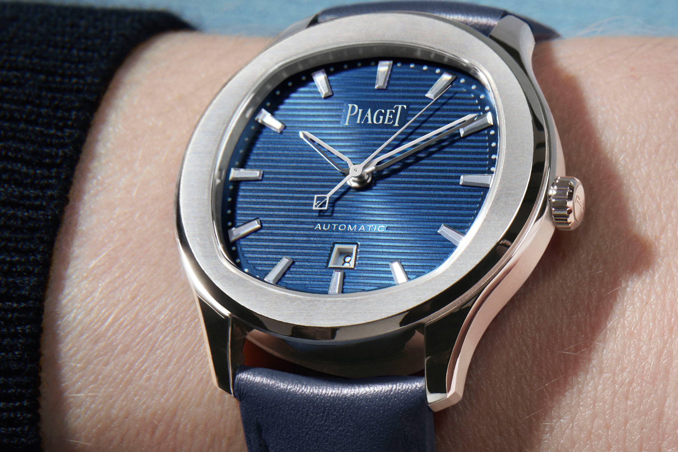 ピアジェ　ポロ デイト 36mmのリストショット