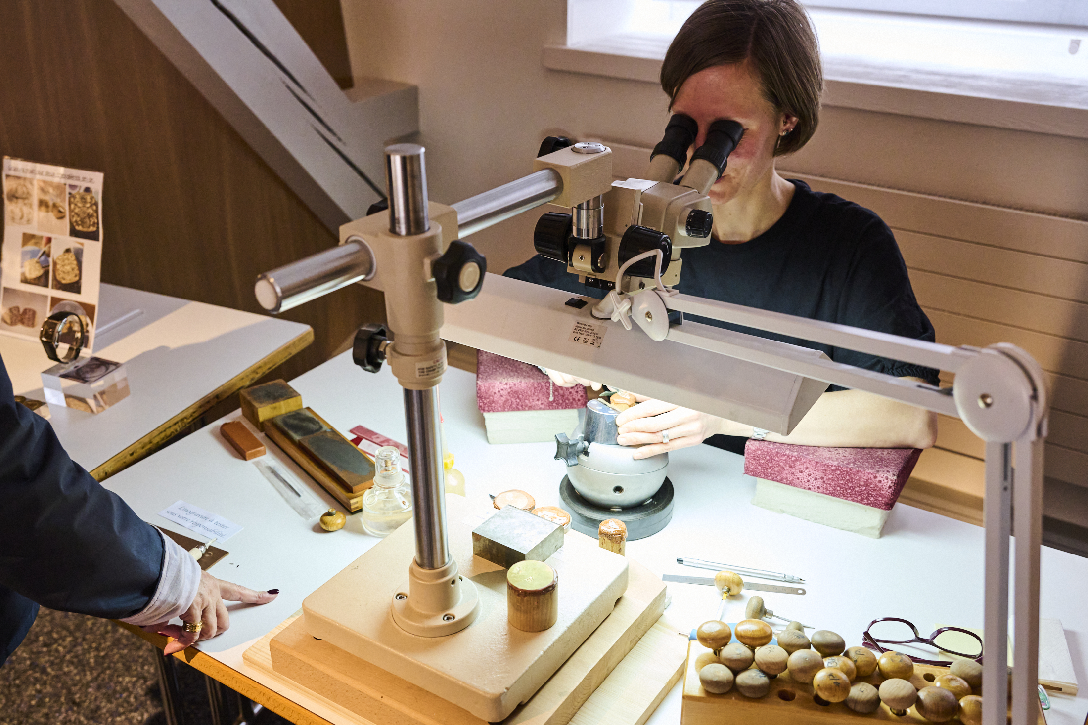 Engraving demonstration