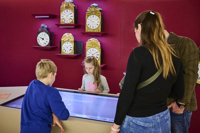The museum interactive boards