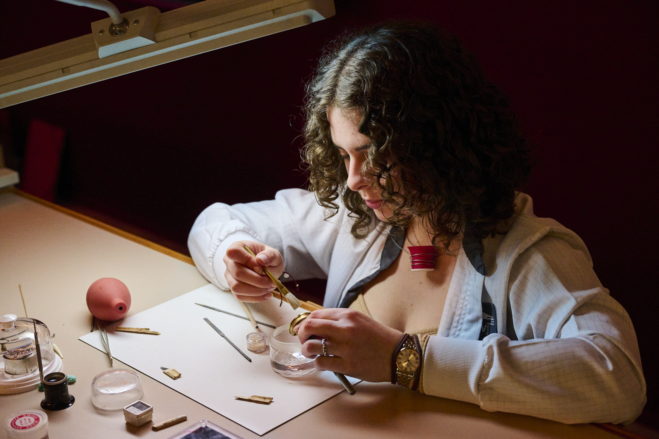 Watchmaking demonstration