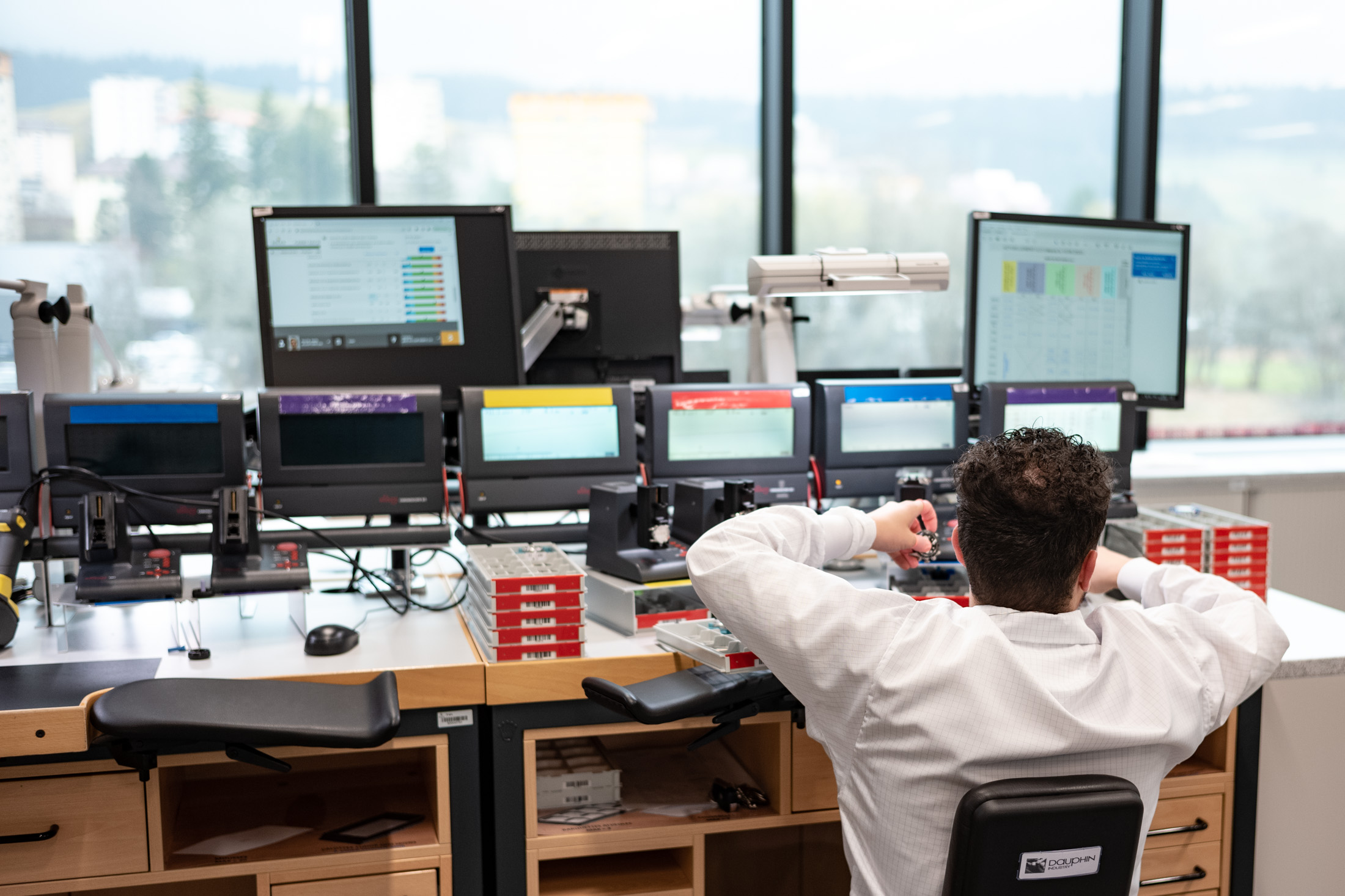 a tour of Tudor's facility in Le Locle