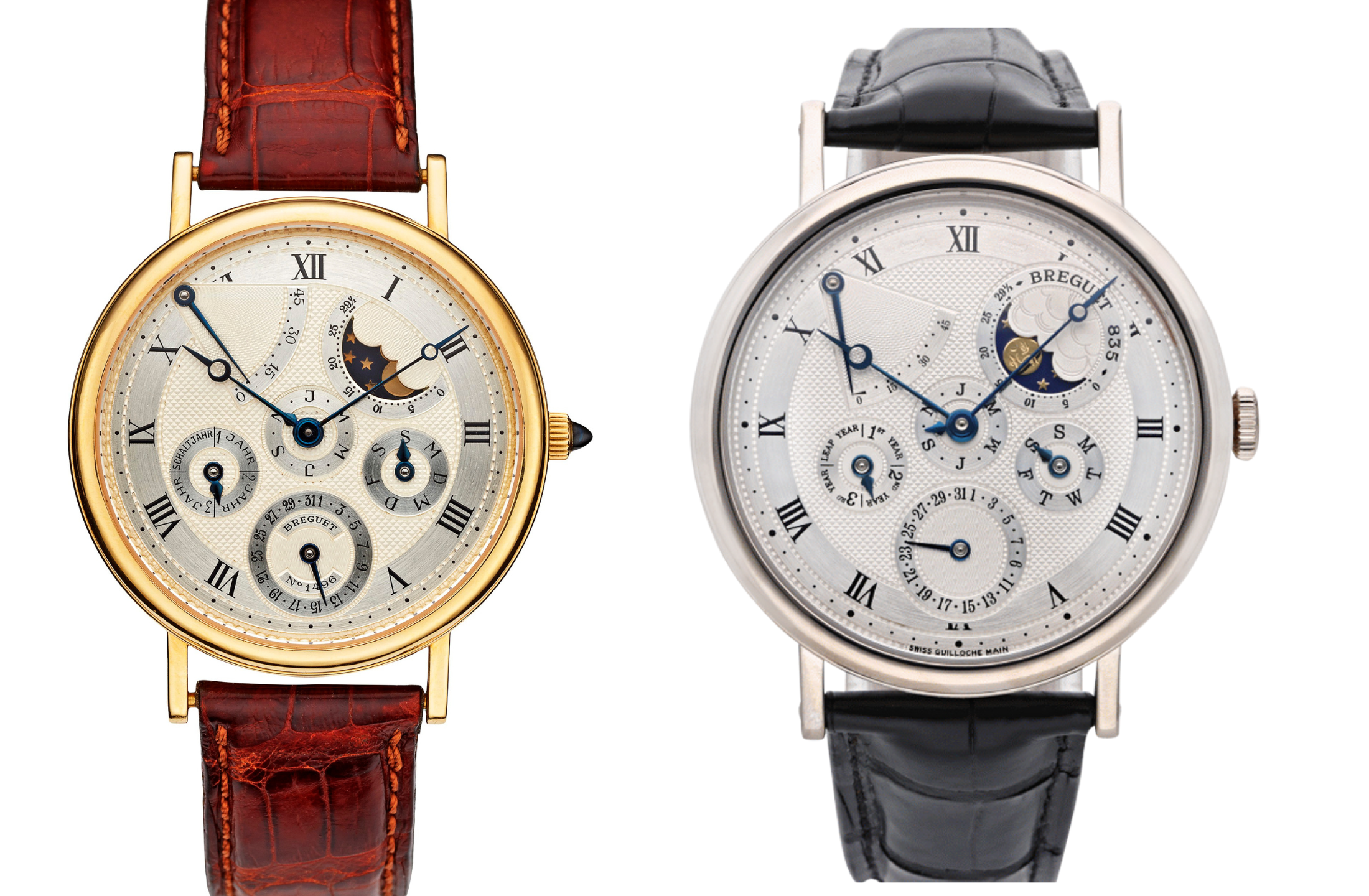 breguet 5327 and 3310 perpetual calendar