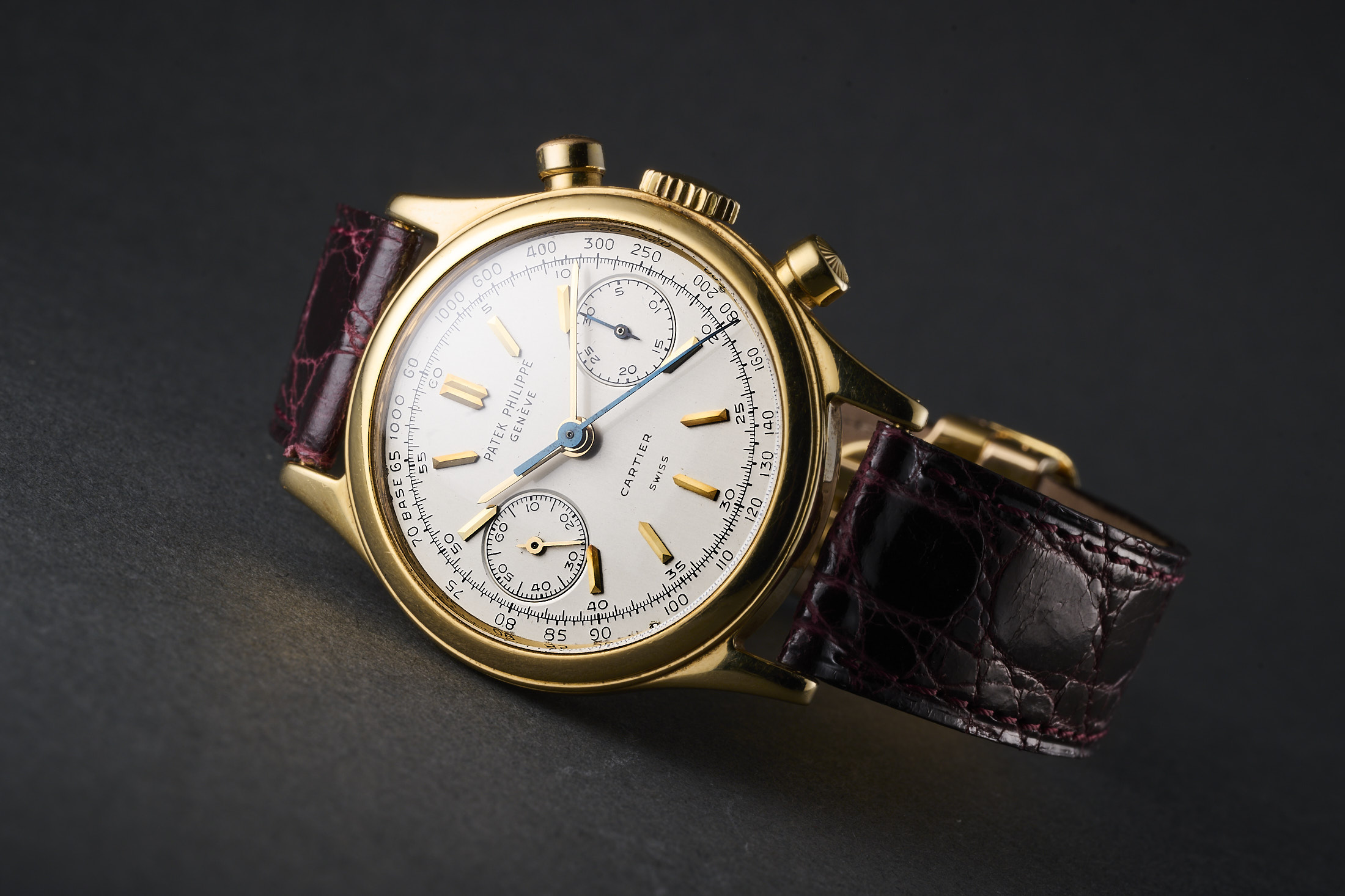 Patek 1463 Cartier Signed