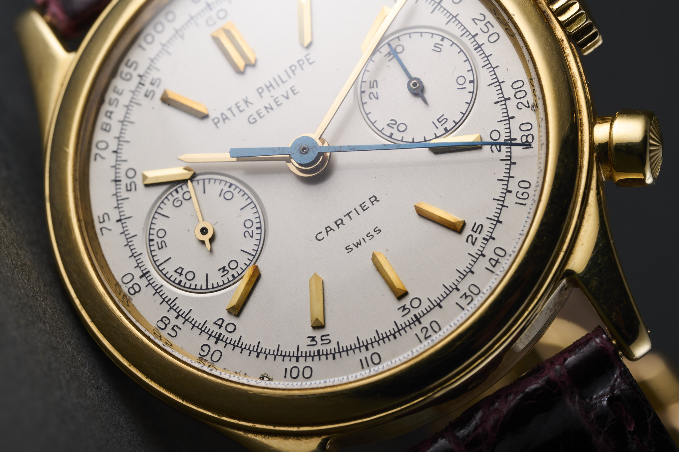 Patek 1463 Cartier dial