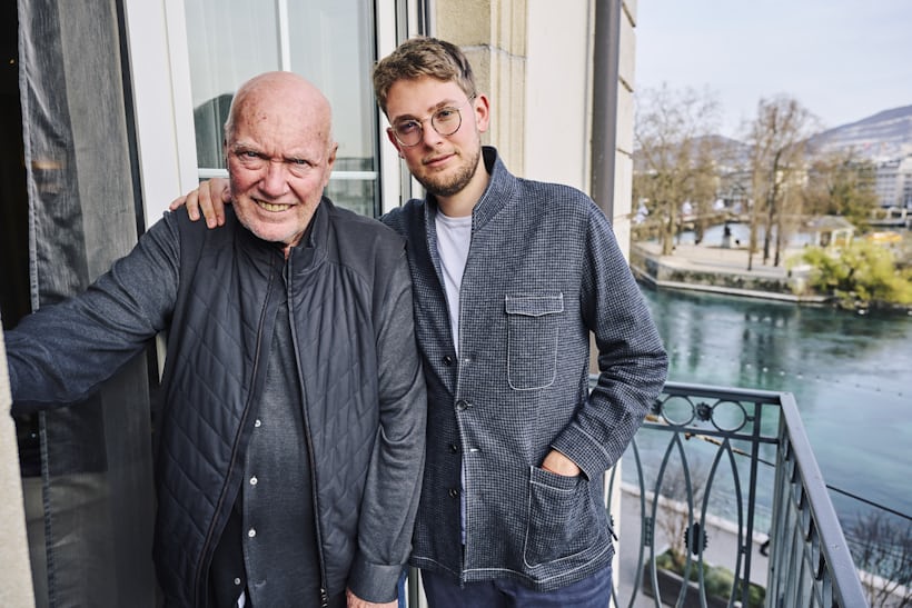 Jean-Claude Biver and Pierre Biver