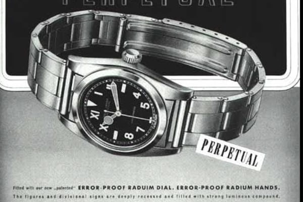 rolex oyster 1940s advertisment
