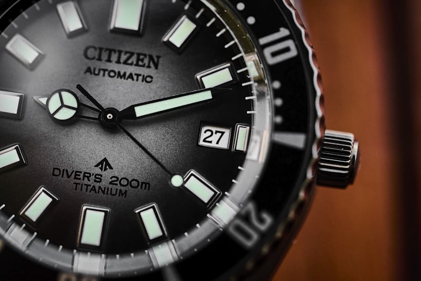 Citizen Promaster Dive Automatic in Black Super Titanium