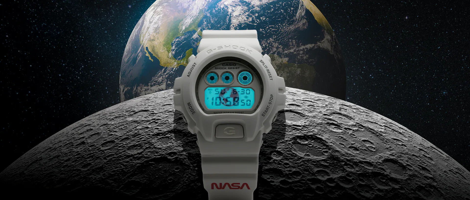 G-SHOCK DW6900をベースにしたNASAリミテッドエディションが登場