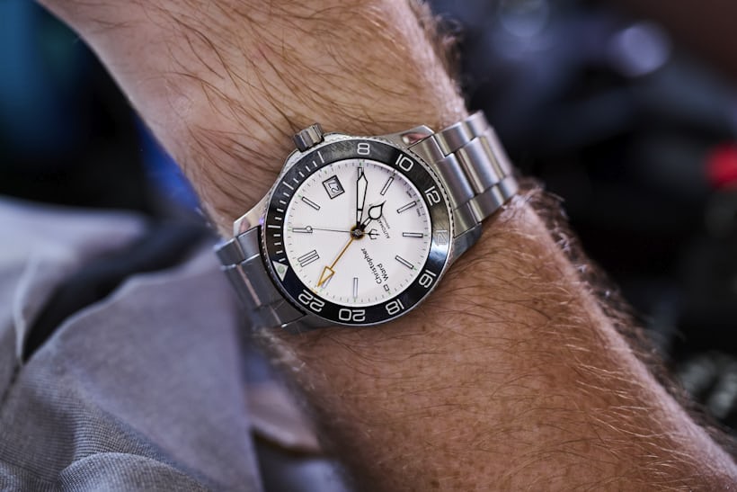 Rockwell with the Christopher Ward