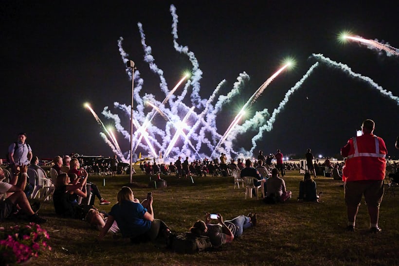 Fireworks at EAA