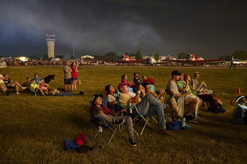 Fireworks at EAA