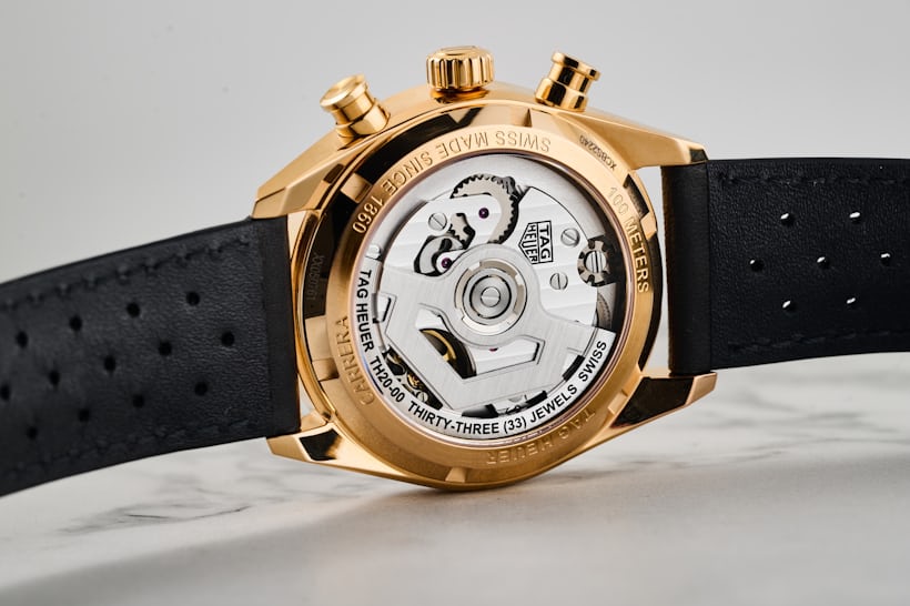 TAG Heuer Carrera Gold watch
