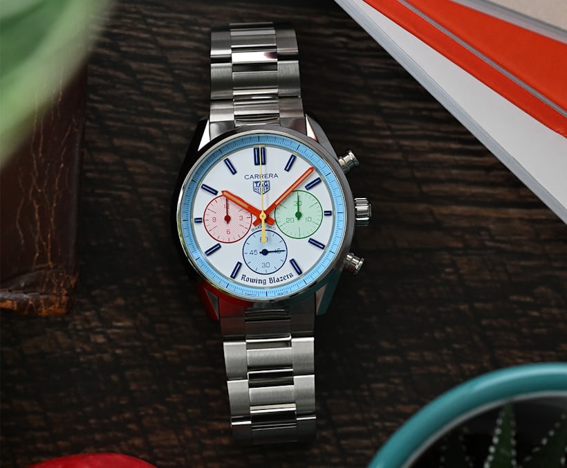 tag heuer rowing blazers carrera limited edition