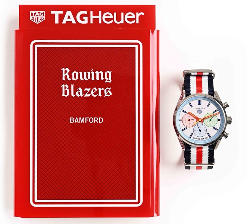 tag heuer carrera limited edition rowing blazers