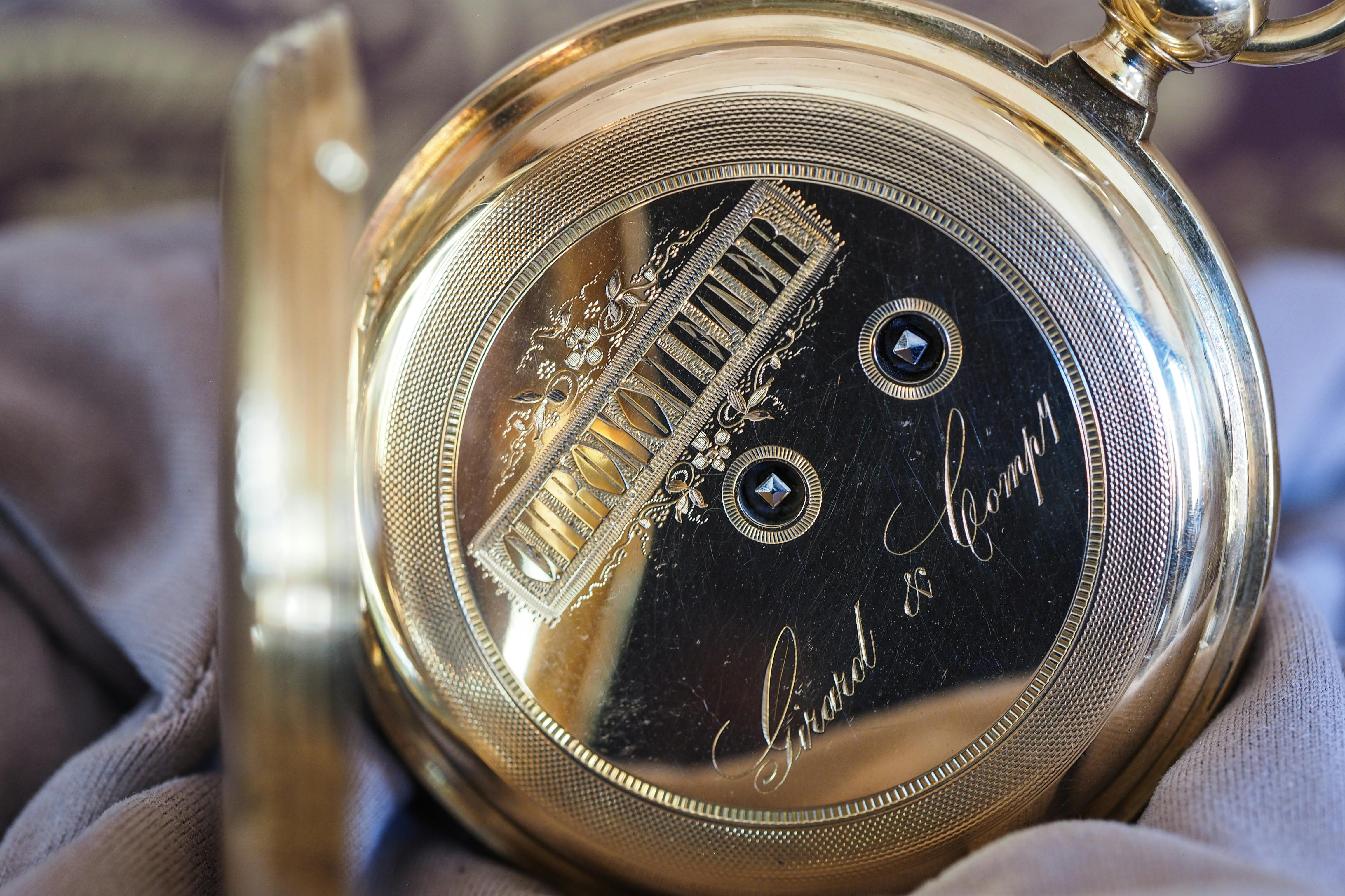 Girard-Perregaux. 1860 chronometer inner case