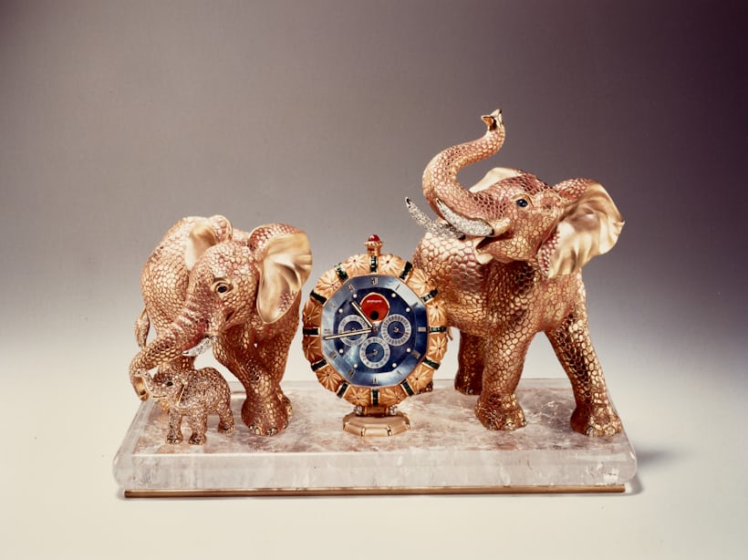 Elephant clock 