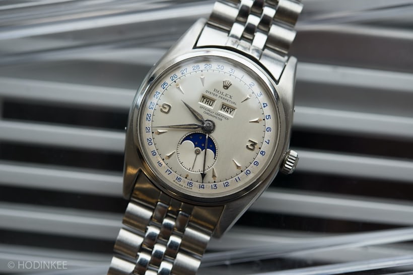 rolex 6062 moonphase in steel