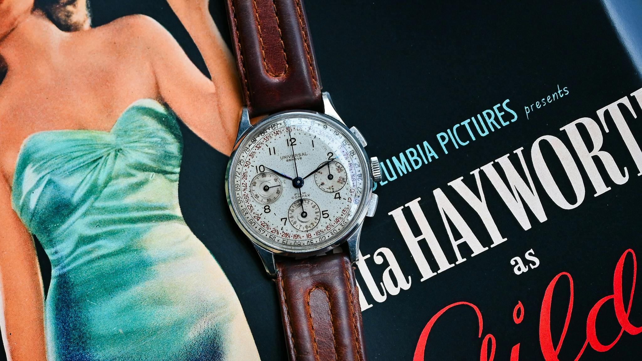 VINTAGE WATCHES: ユニバーサル・ジュネーブ史上最も希少なクロノ
