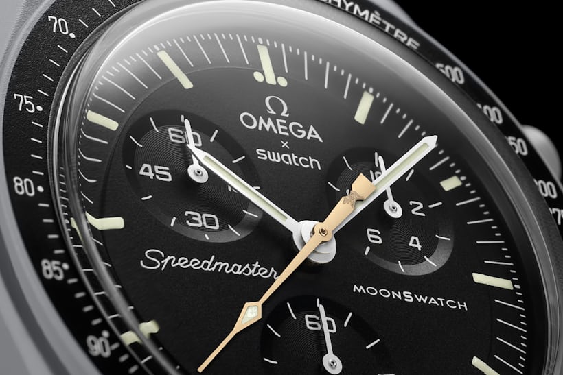 OMEGA Swatch ムーンシャインゴールド 12月限定モデル - 時計