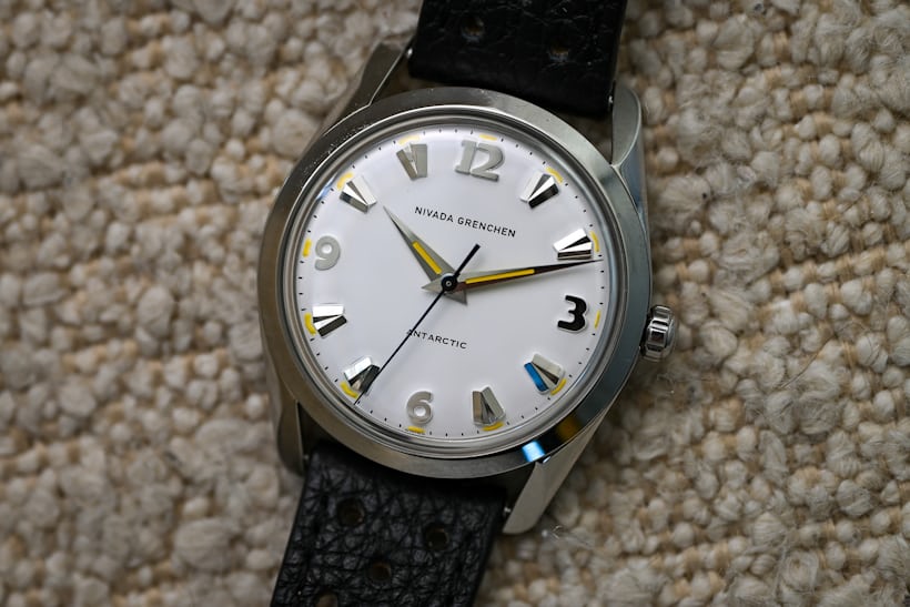 nivada grenchen antarctic white dial