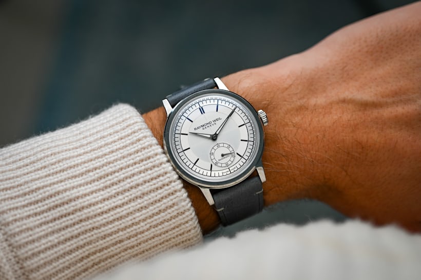 raymond weil automatic hands-on review wristshot