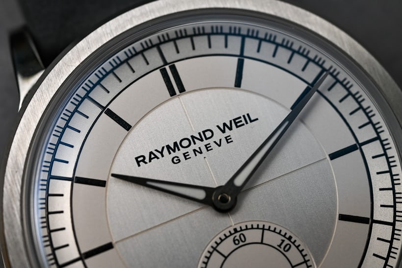 raymond weil millesime sector dial watch